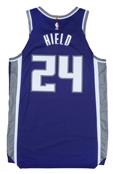 2019 Buddy Hield Game Used Sacramento Kings #24 Icon Edition Jersey Used on 10/23/19 - Game-High 28 Points! (MeiGray LOA)